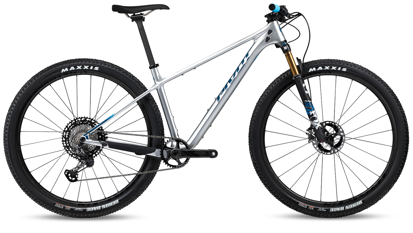 Pivot LES SL | Pro X0 AXS Eagle Transmission w/ Carbon Wheels | SILVER BULLET (Medium)