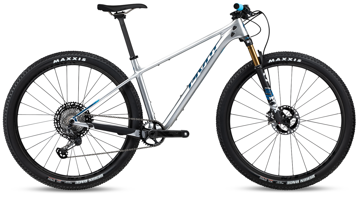 Pivot LES SL | Pro X0 AXS Eagle Transmission w/ Carbon Wheels | SILVER BULLET  (Medium)