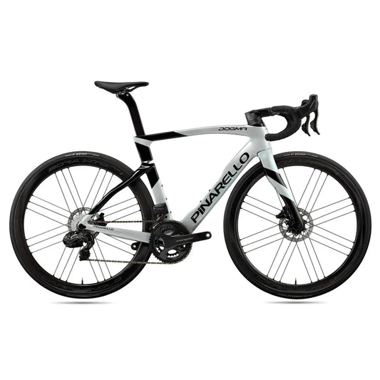 Pinarello Dogma F Disc SR WRL Bora E137 55 (size 55 - Grey) - converted to Ultegra di2 build